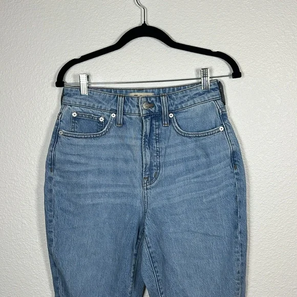 NWOT Madewell The Curvy Perfect Vintage Jean in light blue size 26 - Picture 6 of 10